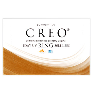 【送料無料】クレオワンデーUVリング1箱