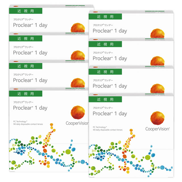 【送料無料】プロクリアワンデー 90枚 4箱