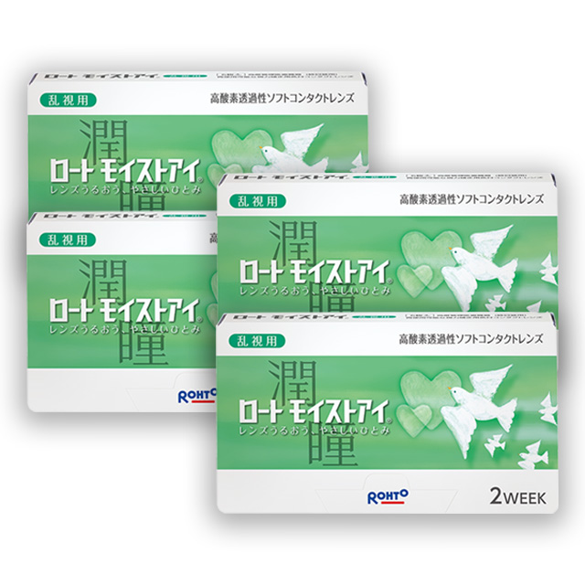 【送料無料】ロート モイストアイ 乱視用 6箱