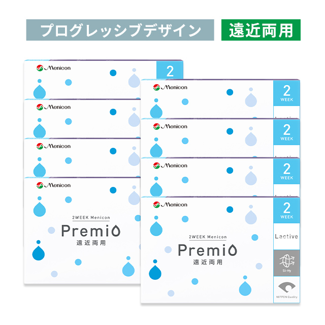 【送料無料】【YM】2WEEKメニコン プレミオ 遠近両用（プログレッシブデザイン） 1箱