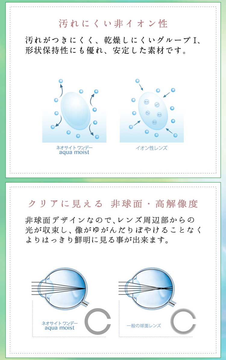 汚れにくい非イオン性