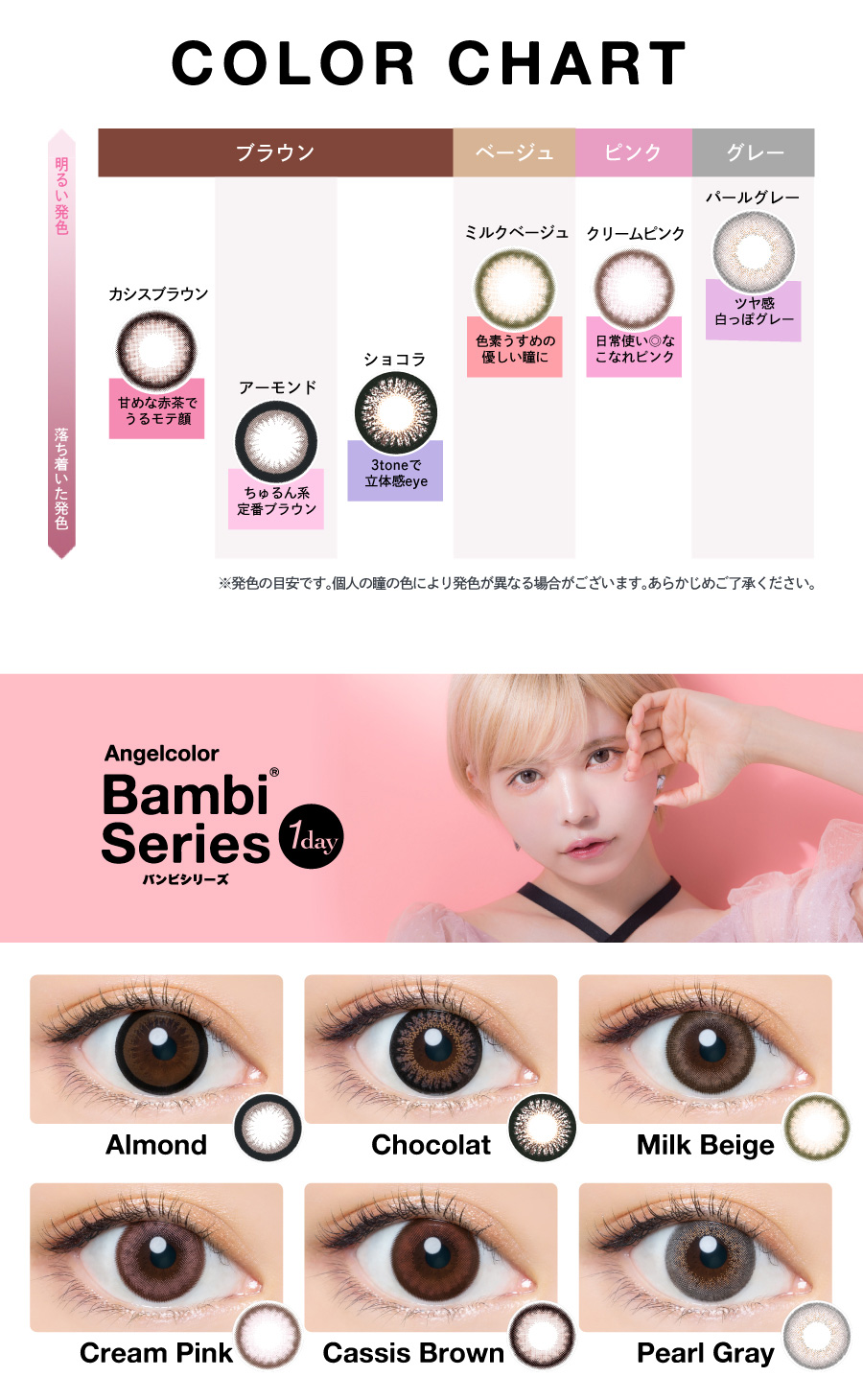 COLOR CHART