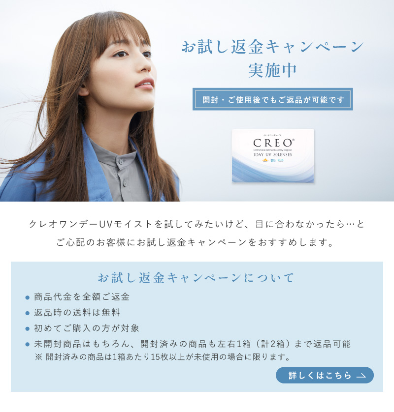 お試し返金キャンペーン