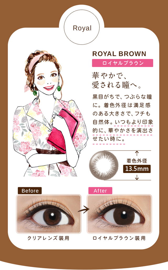 ロイヤルブラウンのご説明です。