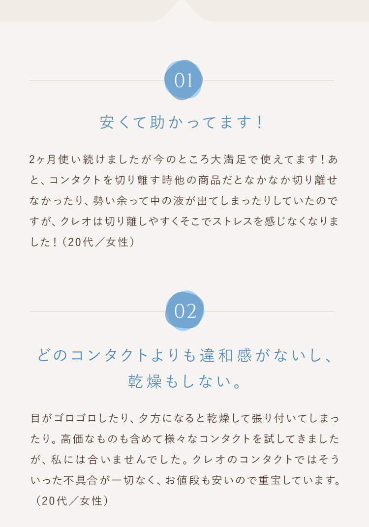 安くて助かってます!