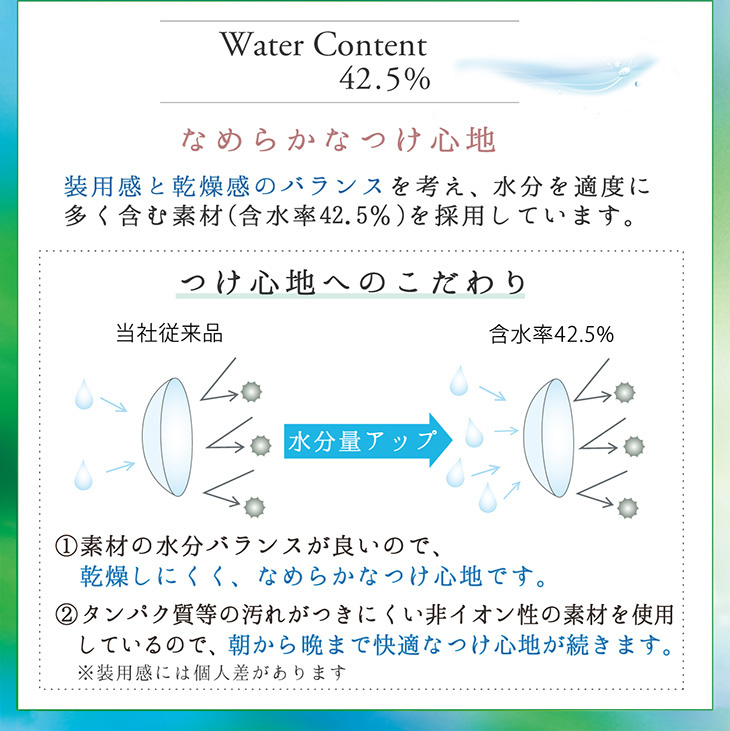 Water Content 42.5%