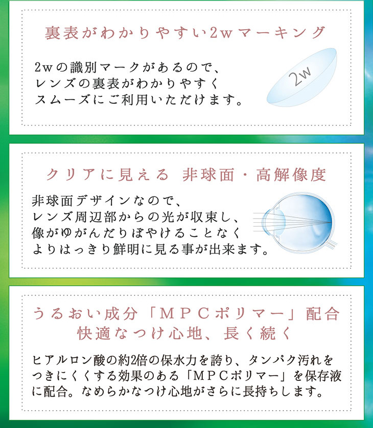 裏表がわかりやすい2wマーキング